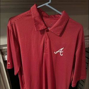 Atlanta Braves Antigua XL polo